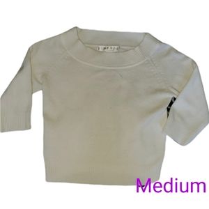 Finesse crop top sweater